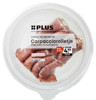 PLUS Carpacciorolletje