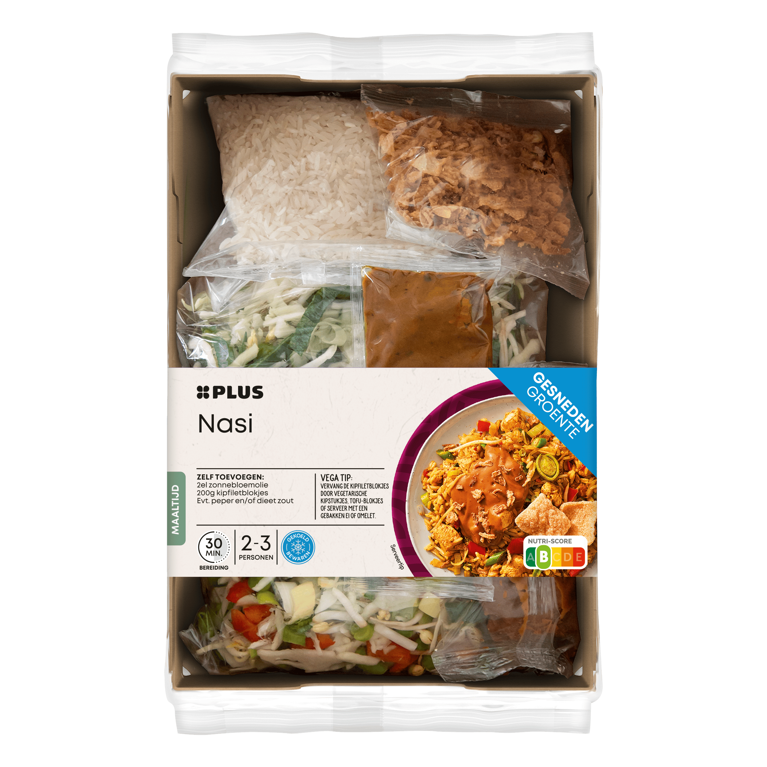 PLUS Gesneden verspakket Nasi