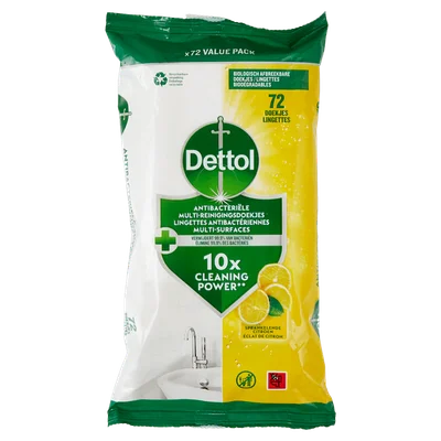 Dettol Antibacteriele Multi-Reinigingsdoekjes