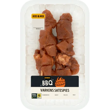 Jumbo BBQ Varkens Satespies 200 g