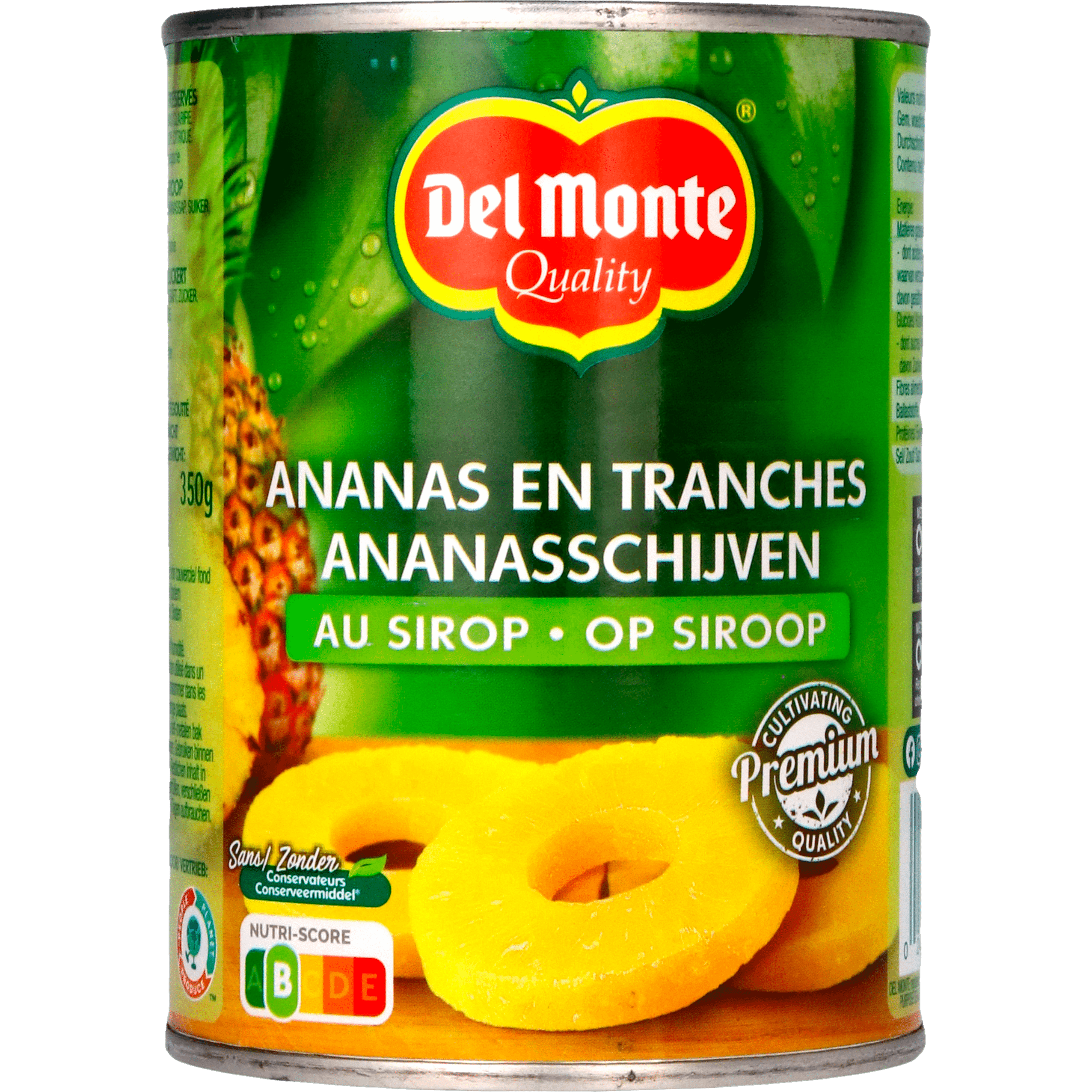 Del monte Ananas schijven op siroop