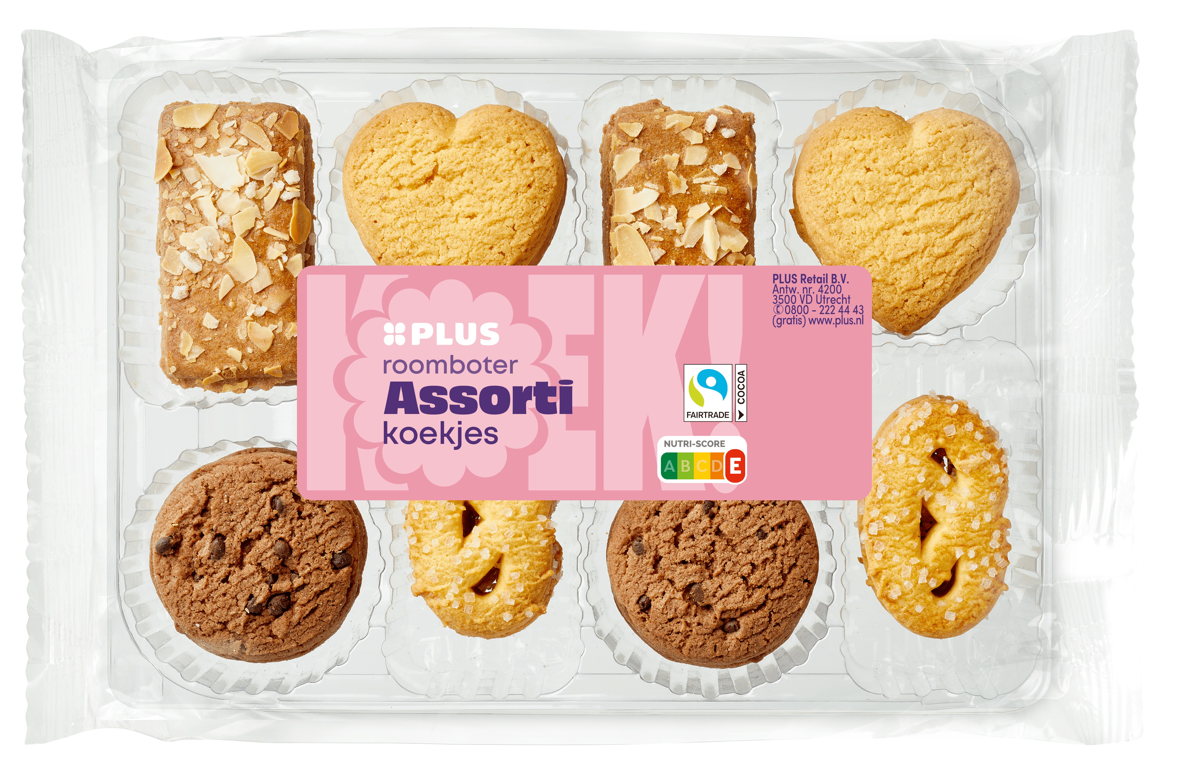 PLUS Roomboter koekjes assorti