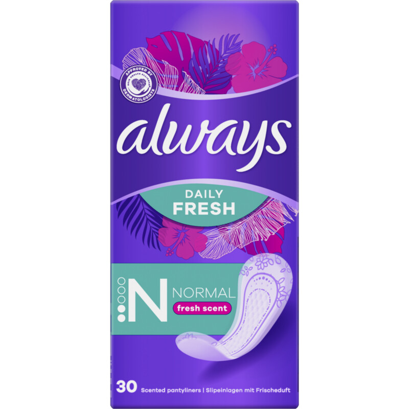 Always inlegkruisjes fresh normal fresh scent