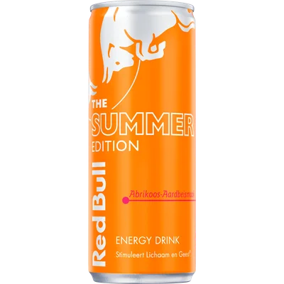 Red Bull Energy drink apricot strawberry