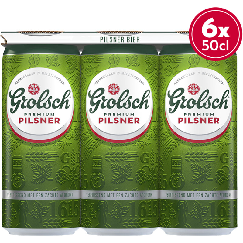 Grolsch Premium pilsner bier Set 3000 ml