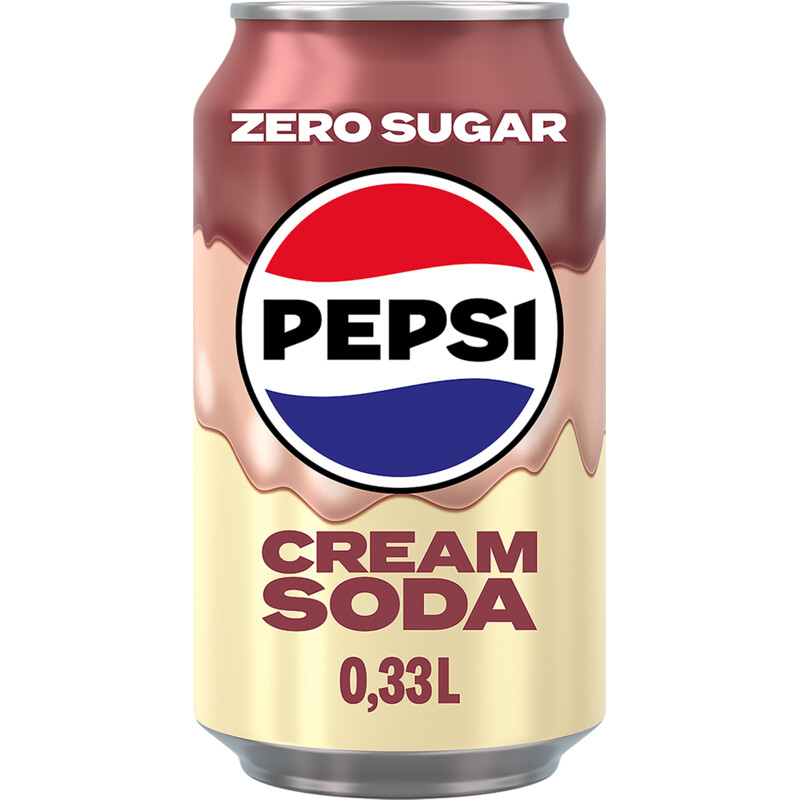 Pepsi Cream soda zero sugar