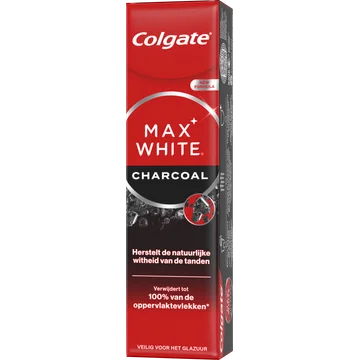 Colgate Max White Activated Charcoal Whitening Tandpasta 75ml