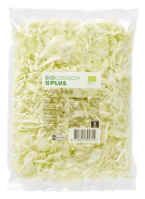 Biologisch PLUS Witte kool biologisch Zak 300 g