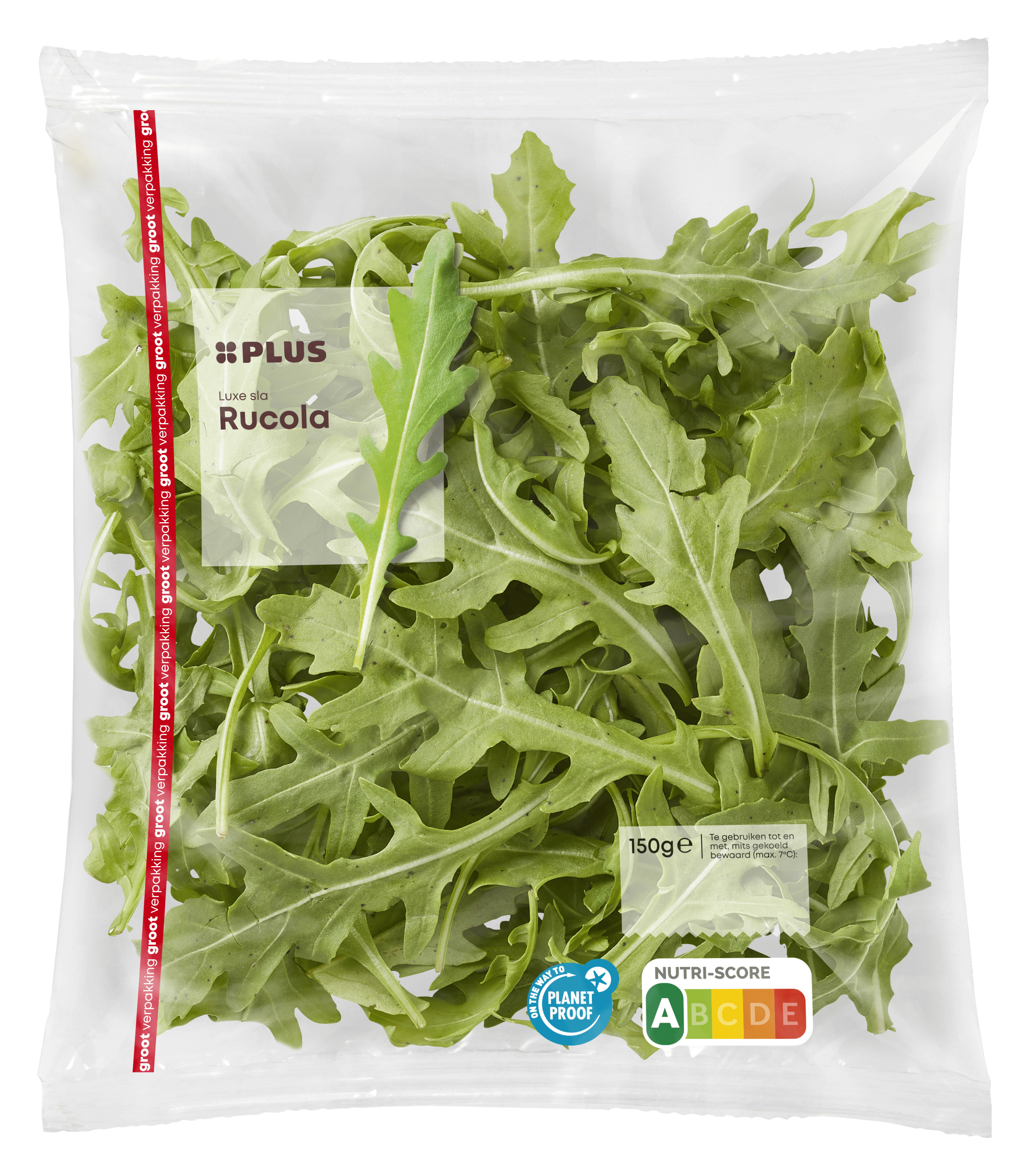 Biologisch PLUS Rucola biologisch Zak 40 g