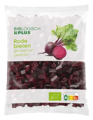 Biologisch PLUS Geraspte biet Zak 400 g
