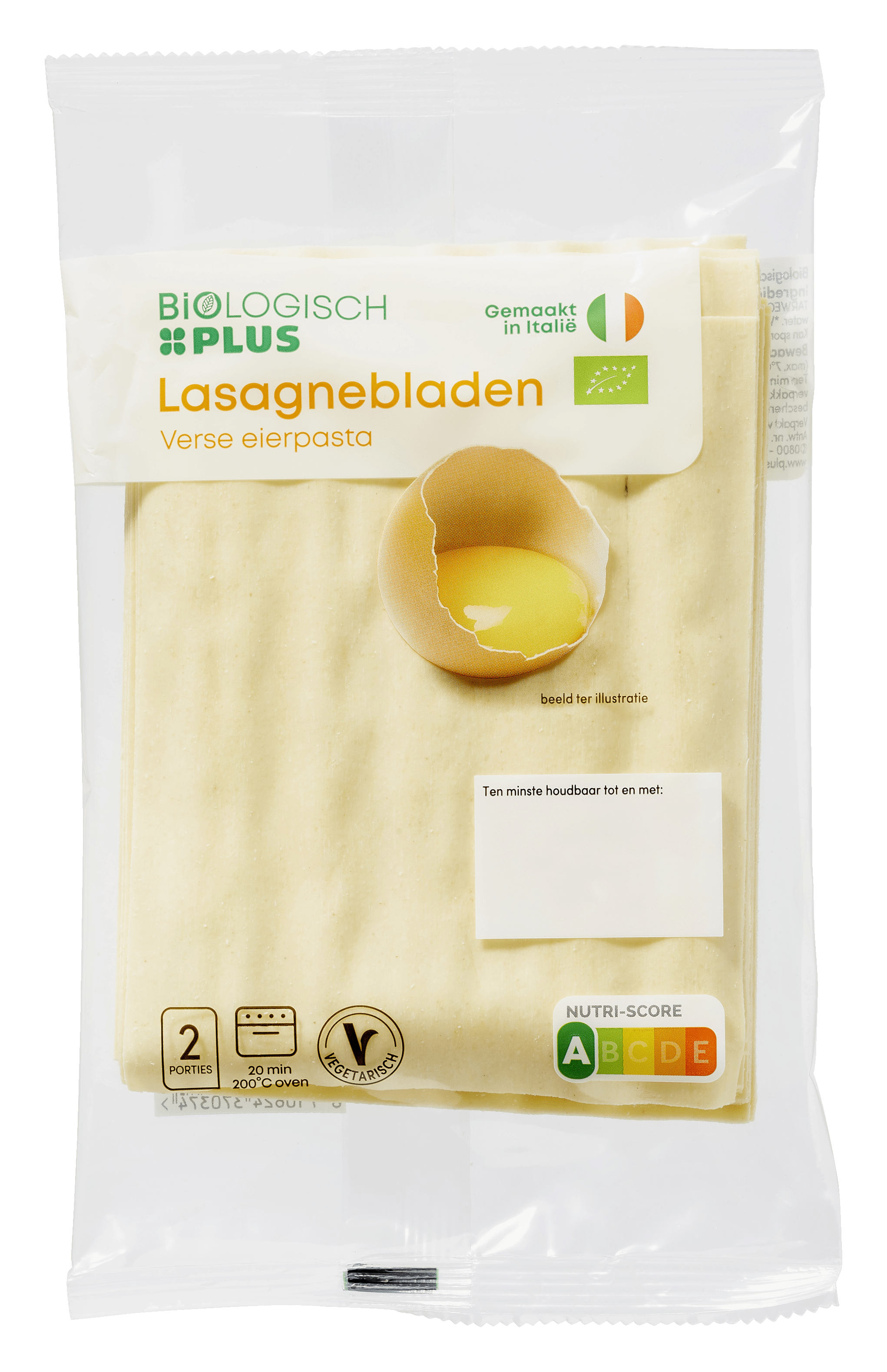 Biologisch PLUS Lasagnebladen biologisch
