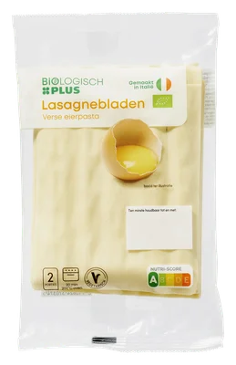 Biologisch PLUS Lasagnebladen biologisch