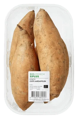Biologisch PLUS Zoete aardappel biologisch Schaal 500 g