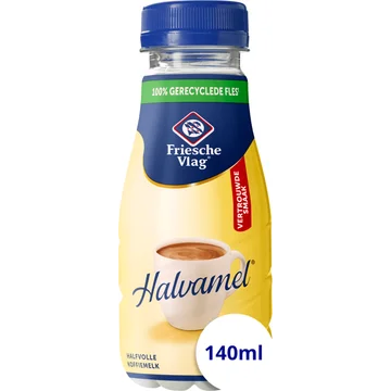 Friesche Vlag Halvamel Halfvolle Koffiemelk 140 ml