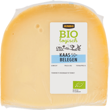 Jumbo Biologisch Belegen Kaas 50+ Stuk ca. 450 g