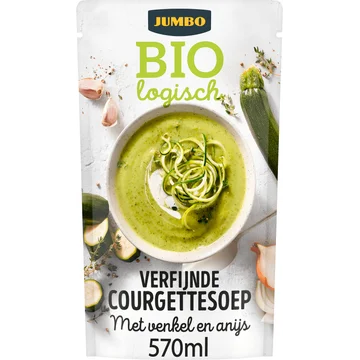 Jumbo Biologisch Courgettesoep met Venkel en Anijs 570ML