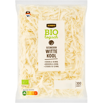 Jumbo Biologisch Gesneden Witte Kool 300 g