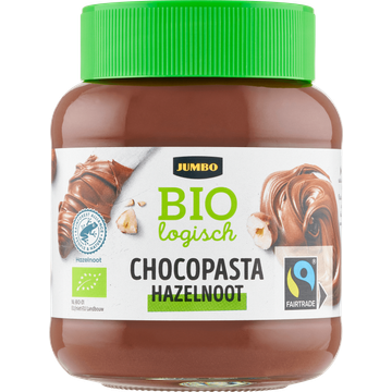 Jumbo Biologisch Chocopasta Hazelnoot 350 g