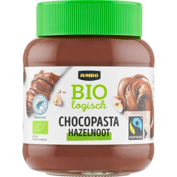 Jumbo Biologisch Chocopasta Hazelnoot 350 g