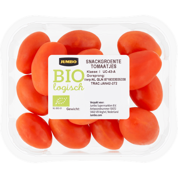 Jumbo Biologisch Snacktomaatjes 200 g