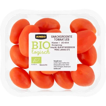 Jumbo Biologisch Snacktomaatjes 200 g