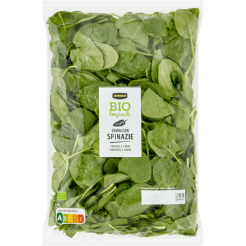 Jumbo Biologisch Gewassen Spinazie 200 g