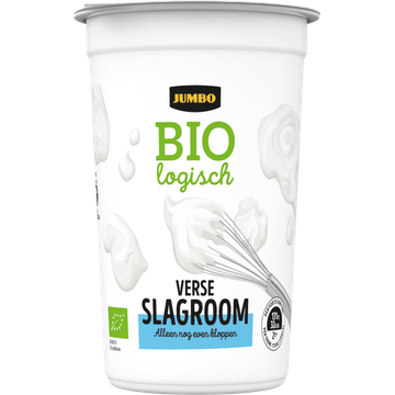 Jumbo Verse Ongeklopte Slagroom Biologisch 250 ML