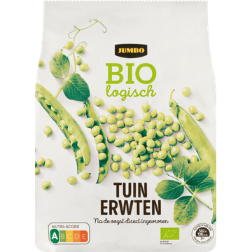 Jumbo Biologisch Tuinerwten 450g