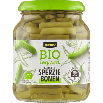 Jumbo Biologisch Gebroken Sperziebonen 340 g