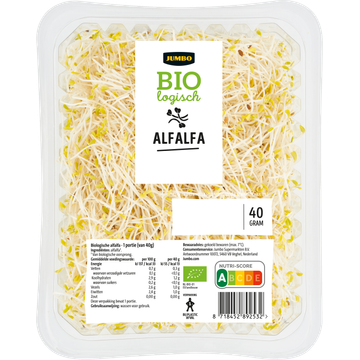 Jumbo Biologisch Alfalfa 40 g