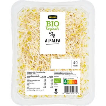 Jumbo Biologisch Alfalfa 40 g