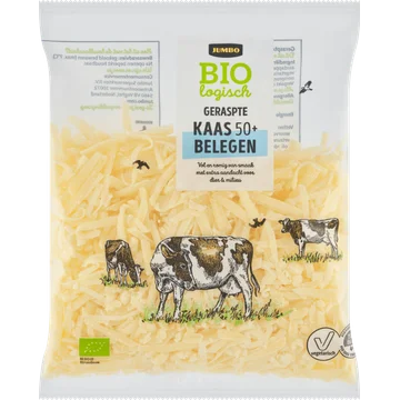 Jumbo Biologisch Geraspte Belegen Kaas 50+ 150 g