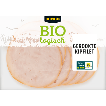 Jumbo Biologisch Gerookte Kipfilet ca. 100 g