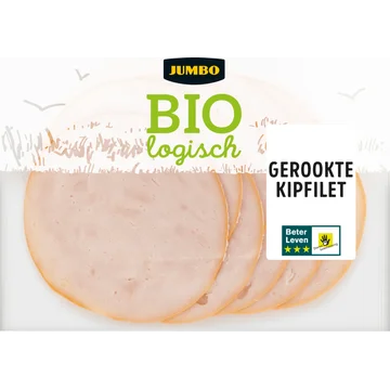 Jumbo Biologisch Gerookte Kipfilet ca. 100 g