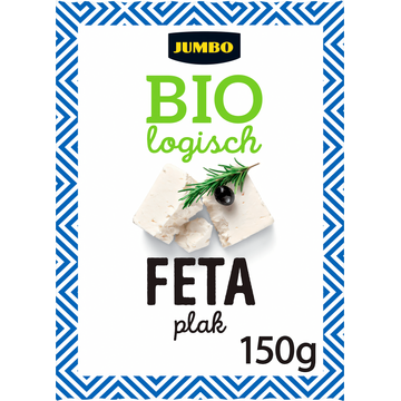 Jumbo Biologisch Feta Plak 150 g