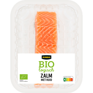 Jumbo Biologisch Zalm met Huid 120 g