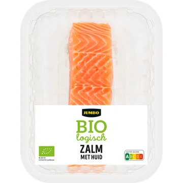 Jumbo Biologisch Zalm met Huid 120 g