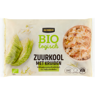 Jumbo Biologisch Zuurkool met Kruiden 520 g