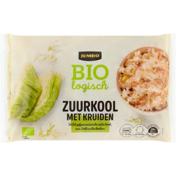 Jumbo Biologisch Zuurkool met Kruiden 520 g