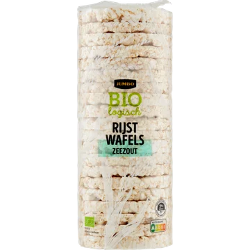 Jumbo Biologisch Rijstwafels Zeezout 130 g