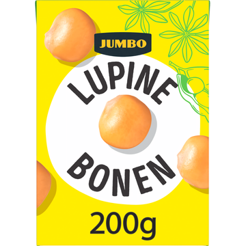 Jumbo Biologische Lupine Bonen 200 g