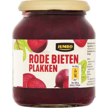 Jumbo Rode Bieten Plakken 340 g