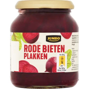 Jumbo Rode Bieten Plakken 340 g