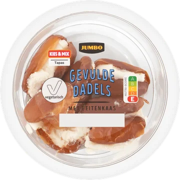 Jumbo Gevulde Dadels met Geitenkaas 80 g