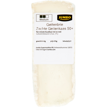 Jumbo Geitenbrie Zachte Geitenkaas 50+ ca.110 g