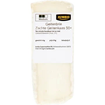 Jumbo Geitenbrie Zachte Geitenkaas 50+ ca.110 g