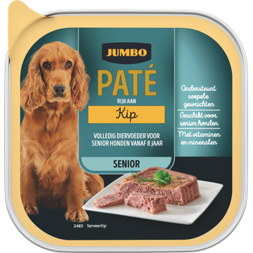 Jumbo Paté Kip Senior 150 g