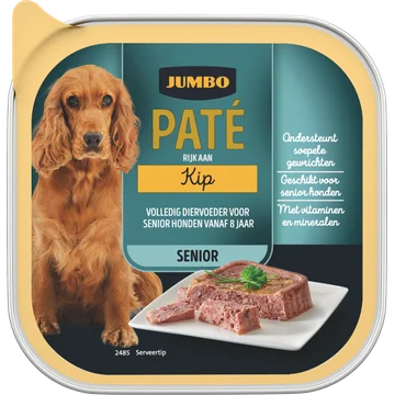 Jumbo Paté Kip Senior 150 g