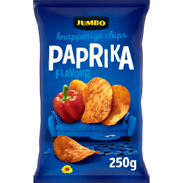 Jumbo Paprika Chips 250 g