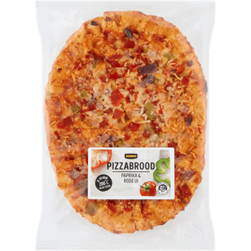 Jumbo Pizzabrood Paprika & Rode Ui 300g